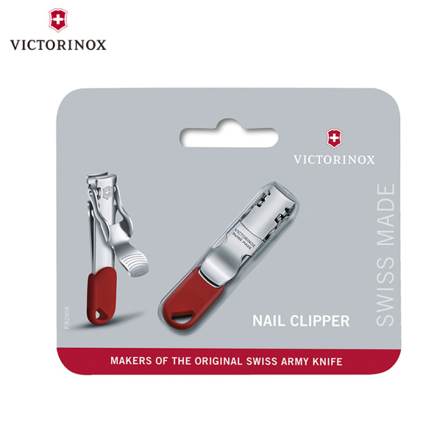 ເຄື່ອງຕັດເລັບມືຂອງແທ້ຈິງ Victorinox Swiss Army Knife 8.2050.B1 multifunctional nail clipper new style clipper