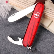 Dao chính hãng Vickers Swiss Army Knife 0.2363.T dao nhập cảnh với móc chìa khóa dây nilon đa chức năng