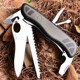 ດັ້ງເດີມ Victorinox Swiss Army Knife 111MM German Army Knife 0.8461.MWCH Outdoor Multi-Function Swiss Knife