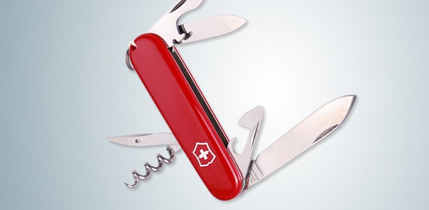 Dao quân đội Thụy Sĩ Victorinox 84mm Rover 0.3603 Chính hãng Dao quân đội chính hãng Đa chức năng Mini Swiss Tool dao gấp mini đa năng