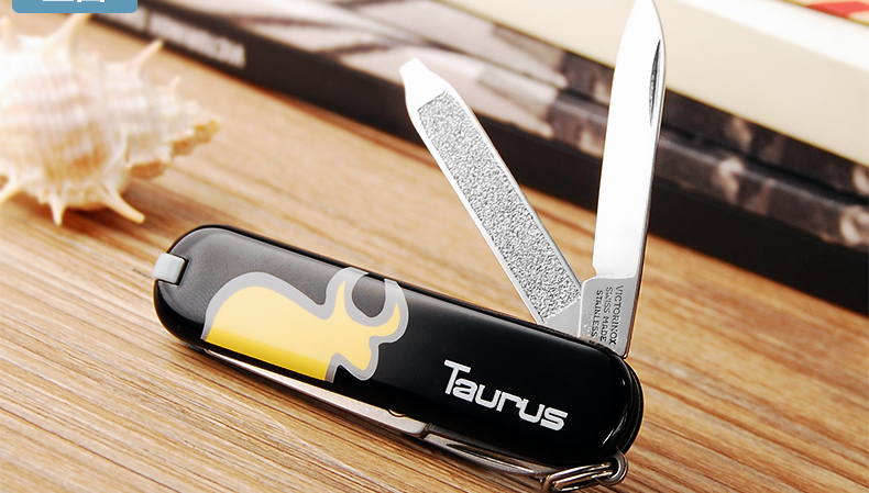 Bản gốc chính hãng Vickers Swiss Army Knife 58mm Chòm sao Series 0.6223 Taurus Đa chức năng Mini Swiss Knife dao đa năng quân đội Nga