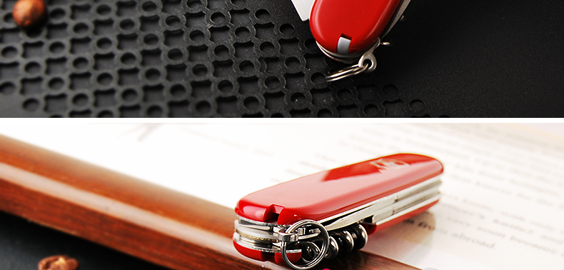 Victorinox Swiss Army Knife 91mm tiêu chuẩn (màu đỏ) 1.3603 công cụ gấp dao Thụy Sĩ đa chức năng Bản gốc xác thực dao làm bếp của Mỹ