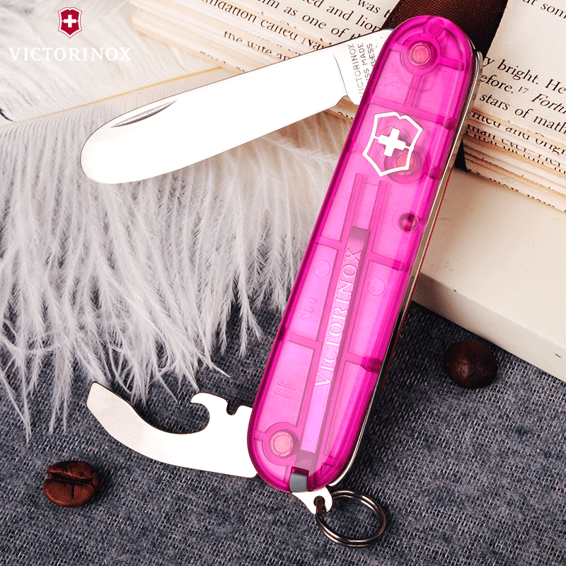 Original Vickers Swiss Army Knife 0.2363.T5 Entry Knife with Key Chain Nylon Rope Multifunctional Knife