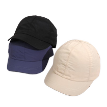 Casquette de baseball à bords courts de style coréen pour hommes et femmes couleur unie sport décontracté respirante fine pare-soleil printemps et été