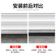 Garage door rolling shutter door bottom sealing strip anti-rat rolling gate waterproof strip water retaining strip dust-proof sealing strip edge