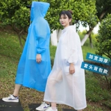 Дождевик, длинная куртка, портативный ранец, увеличенная толщина