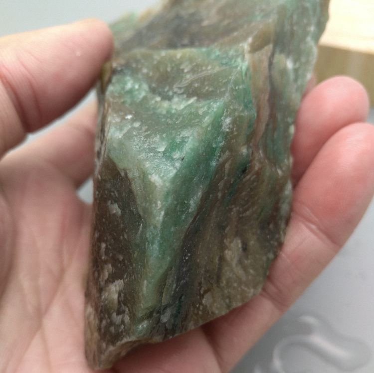 Nanyang Unique Mountain Jade Original Stone Boutique Sky Blue 365 gr