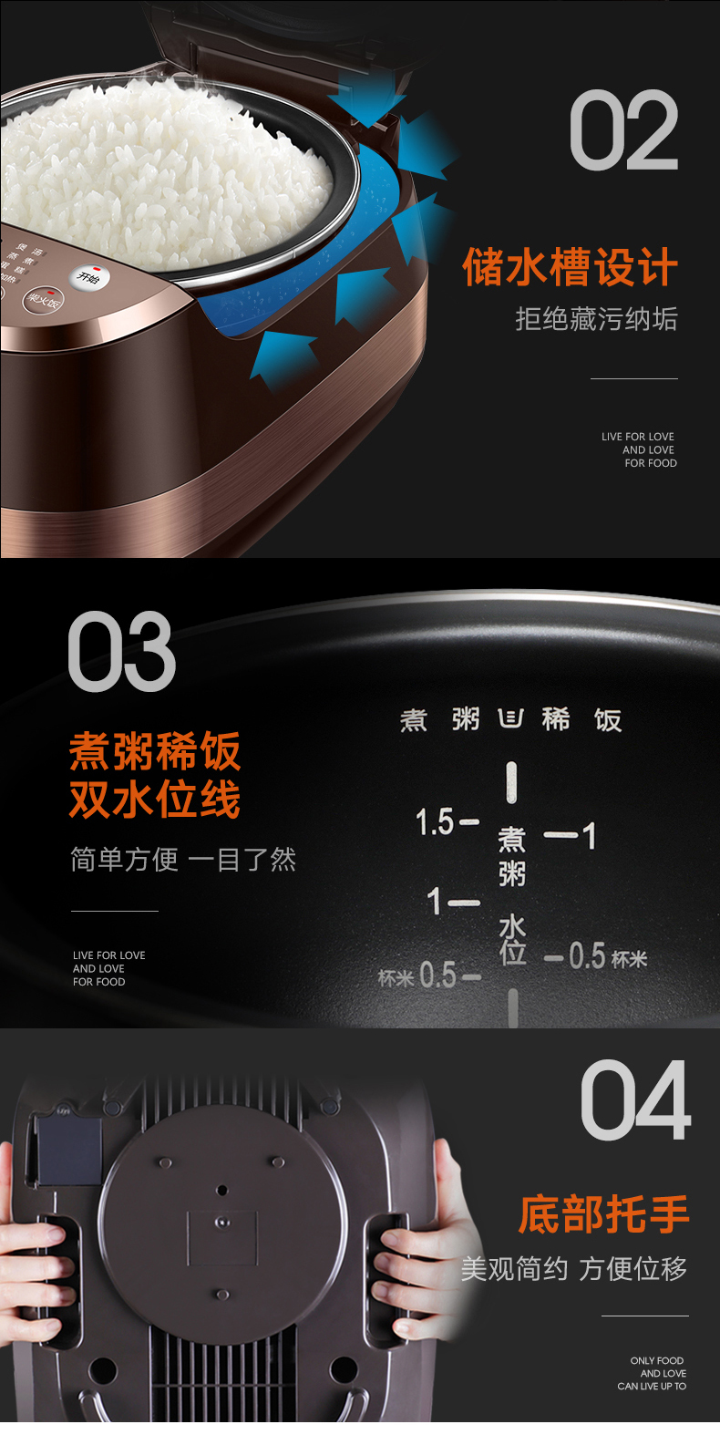 苏泊尔/SUPOR IH电饭煲球釜家用电饭锅小4L升智能5官方旗舰店3-4人6-8