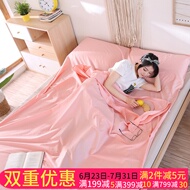 Du lịch chống bẩn túi ngủ mùa hè khách sạn đi ra ngoài túi ngủ bẩn người lớn bông bông đôi di động tờ