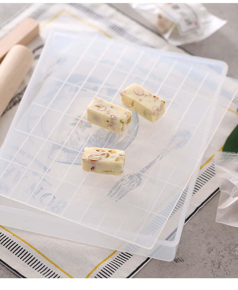 Nougat khuôn không dính nhà tự chế sống dưới cắt tấm bông tuyết bánh ngọt tự làm kẹo thịt bò bộ công cụ lớn - Tự làm khuôn nướng khay làm kem
