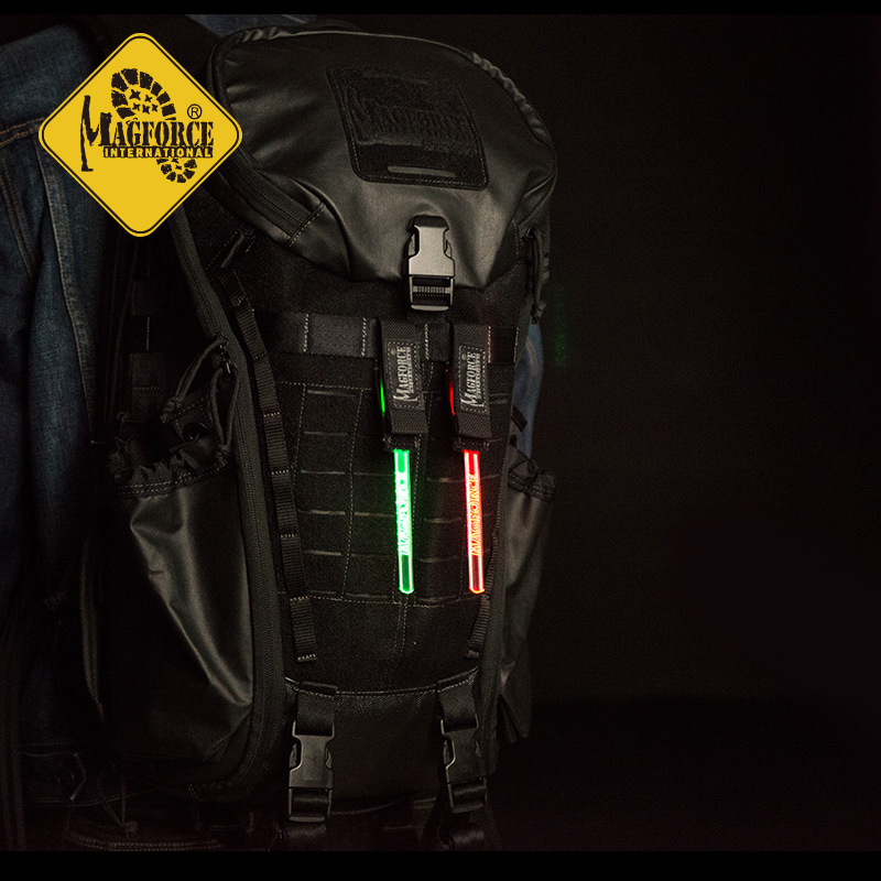 MAGFORCE Maghos Volcanic Stone Flasher MY0902 Outdoor LED Light Bar molle Backpack pendant