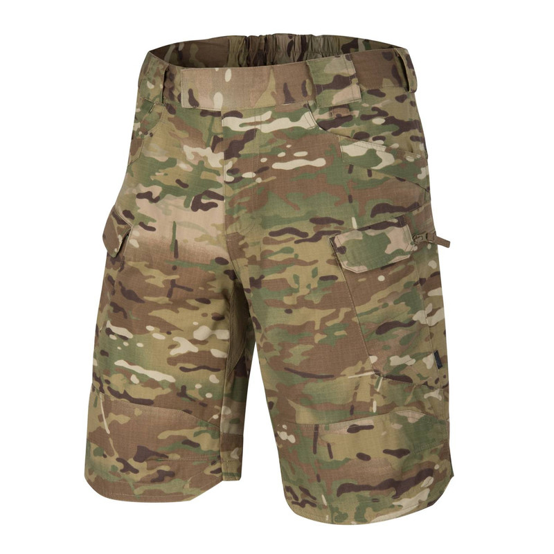 Helikon Uts Utk Camouflage Tactical Pants Training Daily Outdoor Stretch Plaid Combat Shorts