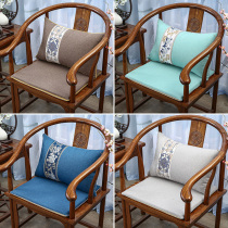 Redwood sofa cushion New Chinese solid wood ring cushion tea chair cushion home four seasons universal chair non-slip cushion