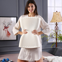 Latex pillow Thailand original imported pillowcase natural cervical pillow sleep rubber Royal Childrens Latex Pillow summer