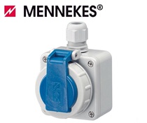 Mannekos MENNEKES patch industriel module de prise murale SCHUKO IP68 numéro de fret 10863