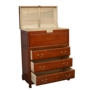 Tất cả các tủ gỗ sồi thơm sơn chống ẩm hộp đơn giản tủ quần áo gỗ rắn lưu trữ năm hoặc sáu ngăn kéo ngăn kéo - Cái hộp hộp gỗ đựng quà