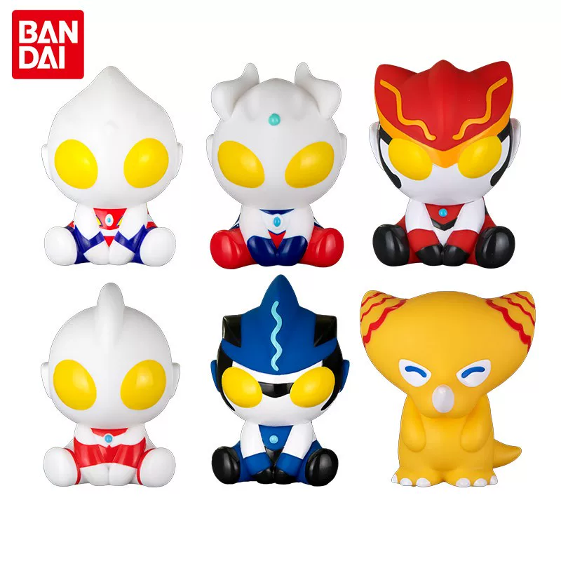 Bandai, Ultra, Ultraman Tiga из эластичной резины, игрушка, букет