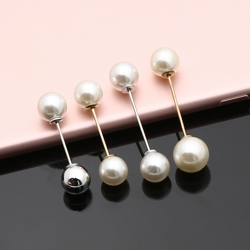 Защитное белье из жемчуга, пальто, кардиган, свитер, брошь, булавка