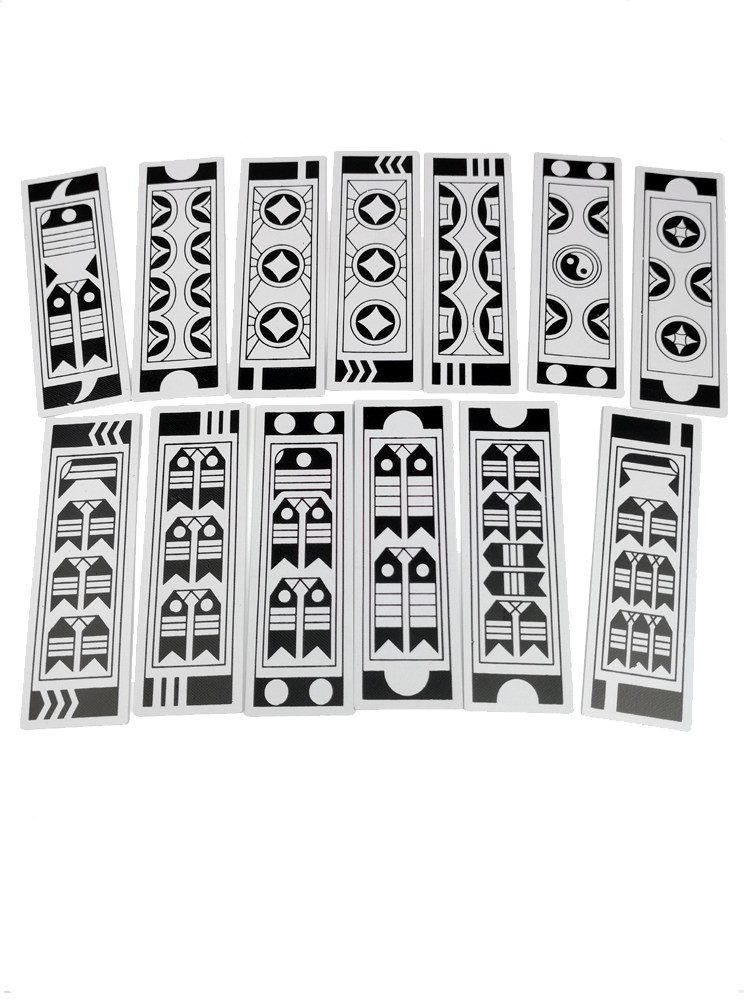 Inner Mongolia Liu Tang Solitaire Elderly Strips Long Hu Cards Watch 108 Will play small cards of card mahjong paper