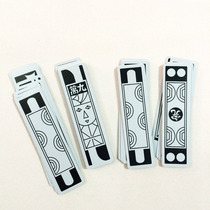 Elderly entertainment plastic card leaf card flower card willow leaf card old man mahjong card old card old card old card