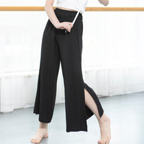 Dance pants female modern dance loose wide leg pants Modal dance pants shape clothing split classical dance practice pants