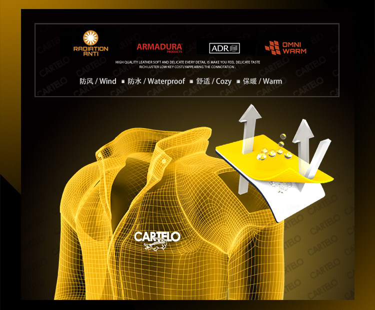 Blouson homme CARTELO      en Nylon - Ref 3122633 Image 15