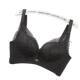 No wire rims medium thick lace sexy small and medium bust bra women's underwear adjustable push-up bra women