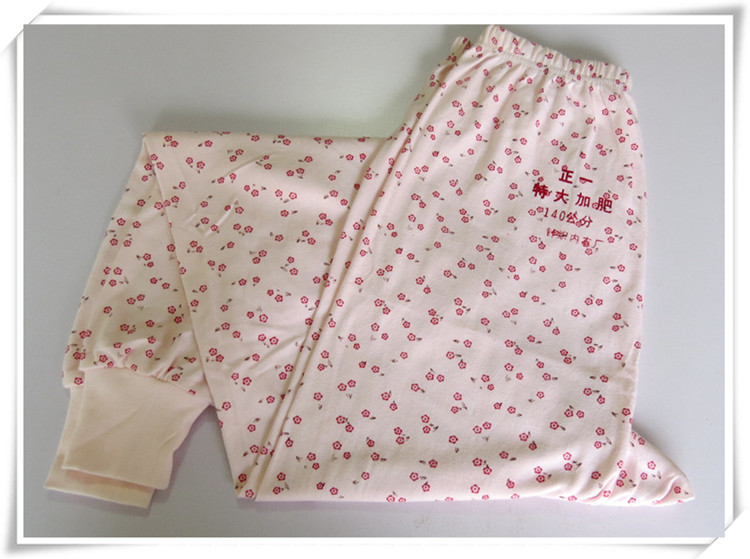 Quần dài của phụ nữ một mảnh bằng cotton Mẹ trung niên cộng với phân bón XL Quần cotton cũ ấm eo cao chạm đáy quần giữ nhiệt nam thể thao