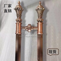 Factory promotion bronze glass door handle European big handle KTV hotel door handle spot promotion