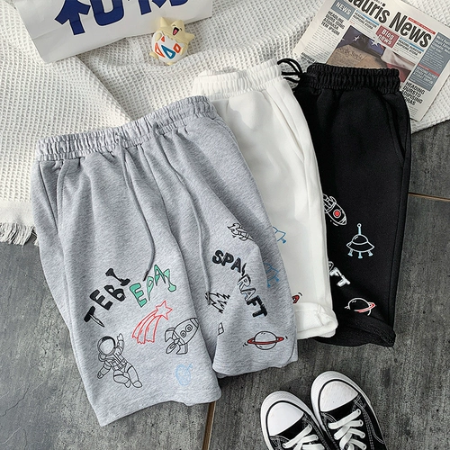 Летние шорты, трендовые спортивные тонкие штаны, большой размер