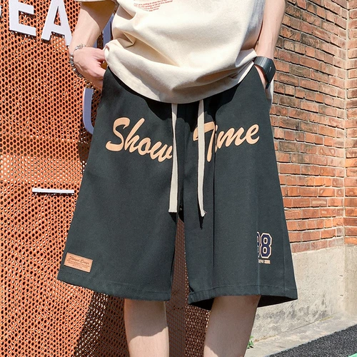 Летние тонкие брендовые спортивные баскетбольные шорты, пляжные штаны для отдыха, в американском стиле, большой размер