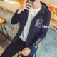Mùa xuân và mùa thu áo gió mùa đông nam dài sinh viên Hàn Quốc áo khoác nam trẻ trung áo khoác xu hướng mùa thu mỏng