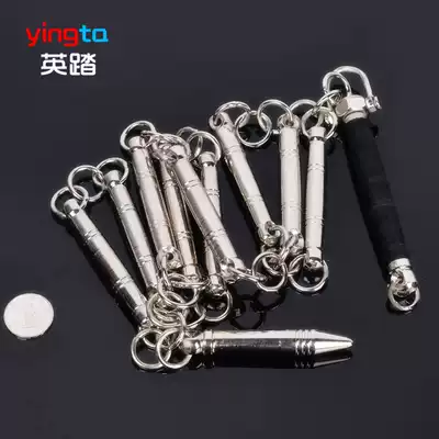 English tread jiu jie bian beginner show actual whip fitness martial arts defense nine Section 9 section whip with xiang huan sent whip color