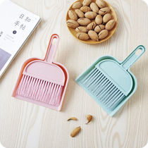 Combination Mini small broom dustpan set table sweeping children pet cleaning small broom student table broom dustpan