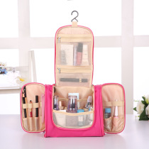 Factory direct Korean version of Big Ear wash bag three zipper travel home cosmetic bag travel goods finishing bag
