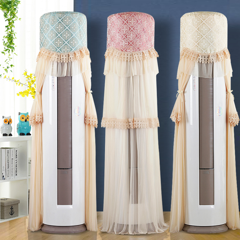 Midea Haier Gree I platinum cylindrical cabinet hood living room large 2p3 round vertical air conditioning cover send remote control set