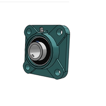 Ball bearing assembly cast flange type bearing seat method Lan-shaped cast iron CHDF25 20 30 30 35 40
