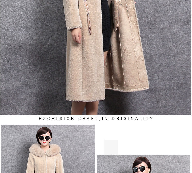 Manteau de fourrure femme - Ref 3172944 Image 14