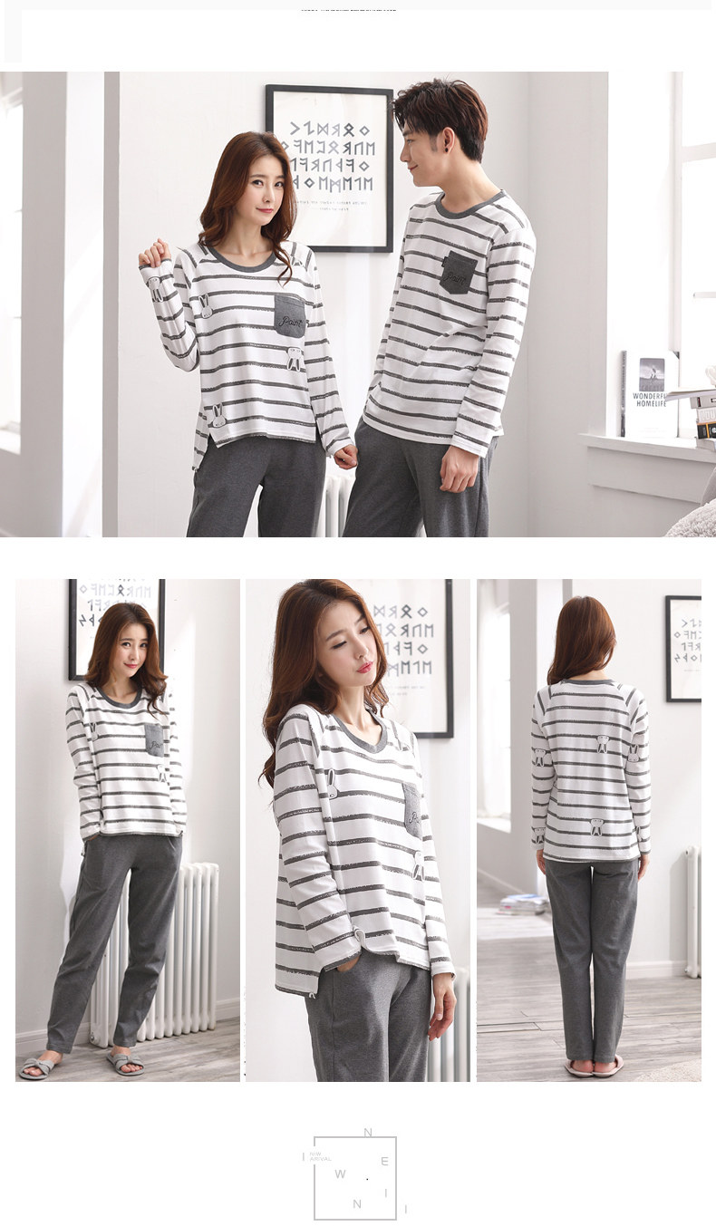 Pyjama mixte en Coton à manches longues - Ref 3006112 Image 24