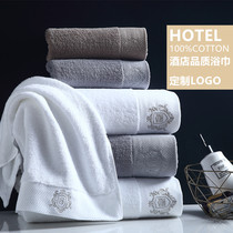 Five-star hotel bath towel white cotton hotel mens special padded cotton home absorbent custom beauty salon