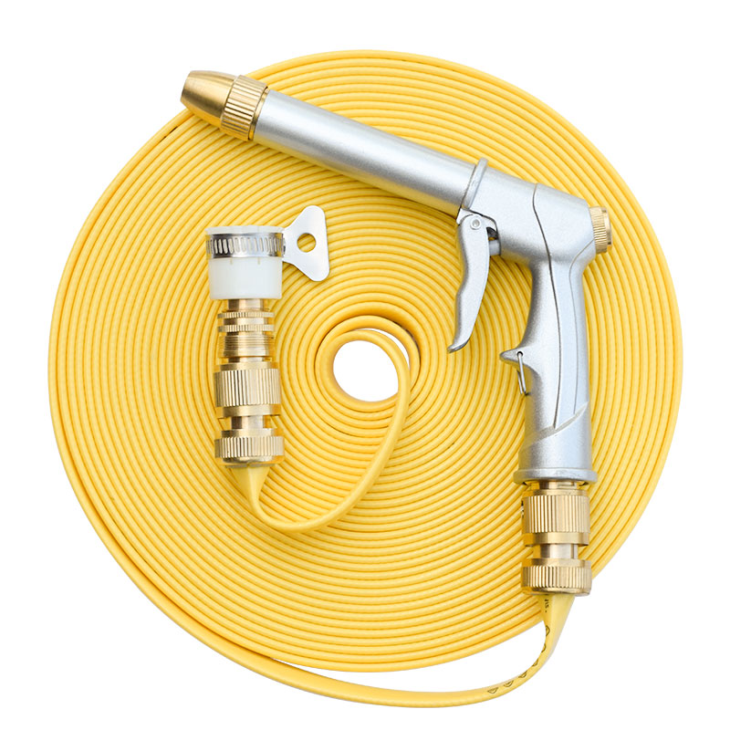 Pressurized car wash water gun head water pipe hose nozzle household tap water flushing high pressure water grab car wash spray gun artifact