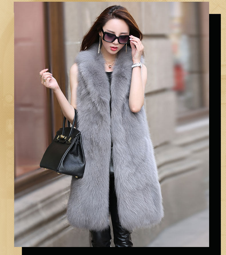 Manteau de fourrure femme - Ref 3173334 Image 19