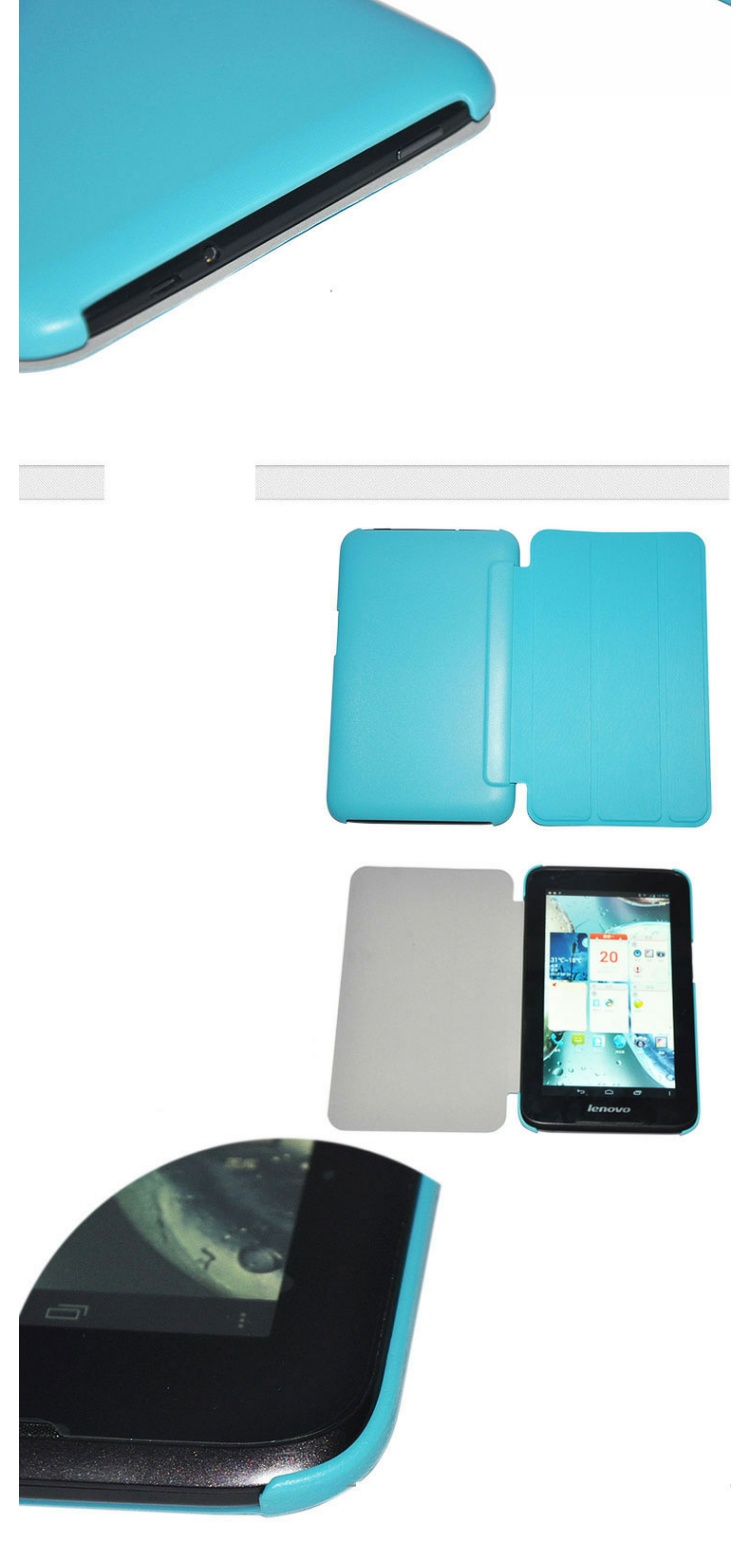 mô hình mỏng Ming Feng Lenovo A5000-H điện thoại di động vỏ điện thoại bảo vệ tay áo A3000 Tablet PC 7 inch da - Phụ kiện máy tính bảng ốp lưng ipad pro
