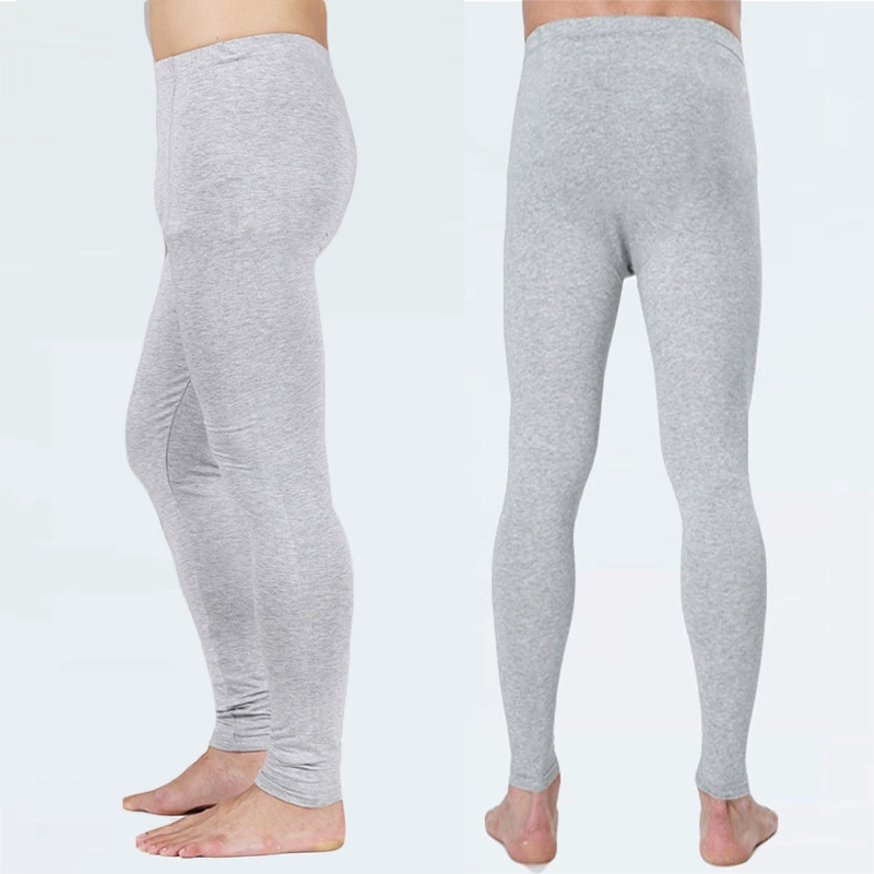 Người đàn ông cộng với phân bón XL phương thức siêu mỏng stretch mảnh duy nhất quần dài xà cạp quần quần quần quần ấm quần giữ nhiệt