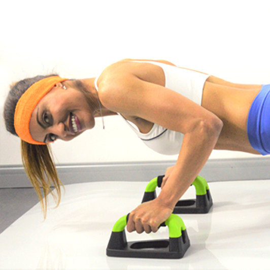 Push-up stand Push-up shelf Push-up exerciser Fitness equipment Household material Chest expansion trainer male