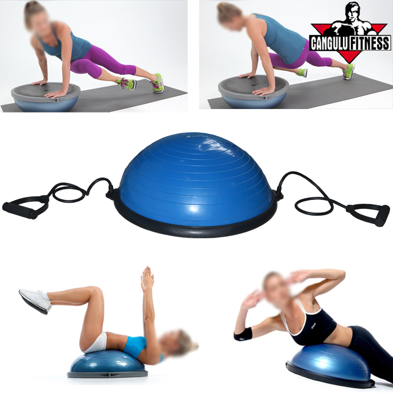 semi circle exercise ball