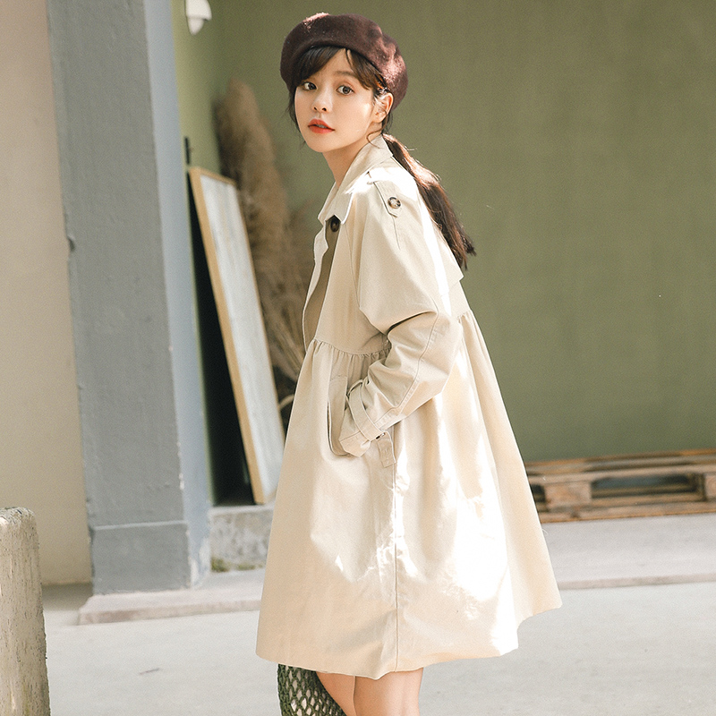 Trench pour femme en Coton - Ref 3228124 Image 4