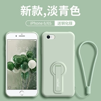 Apple 6/6s [светло -синий] Секция стальной пленки+такая же веревка полосы движения