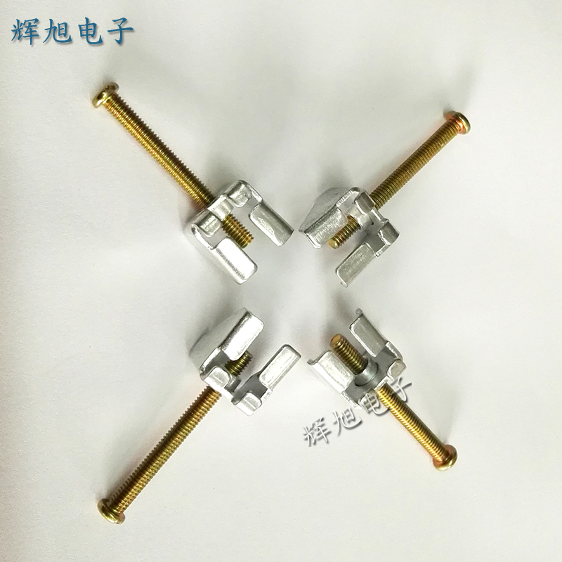 Industrial display all-in-one snap clasp hardware flush-mounted fixing clip is not universal