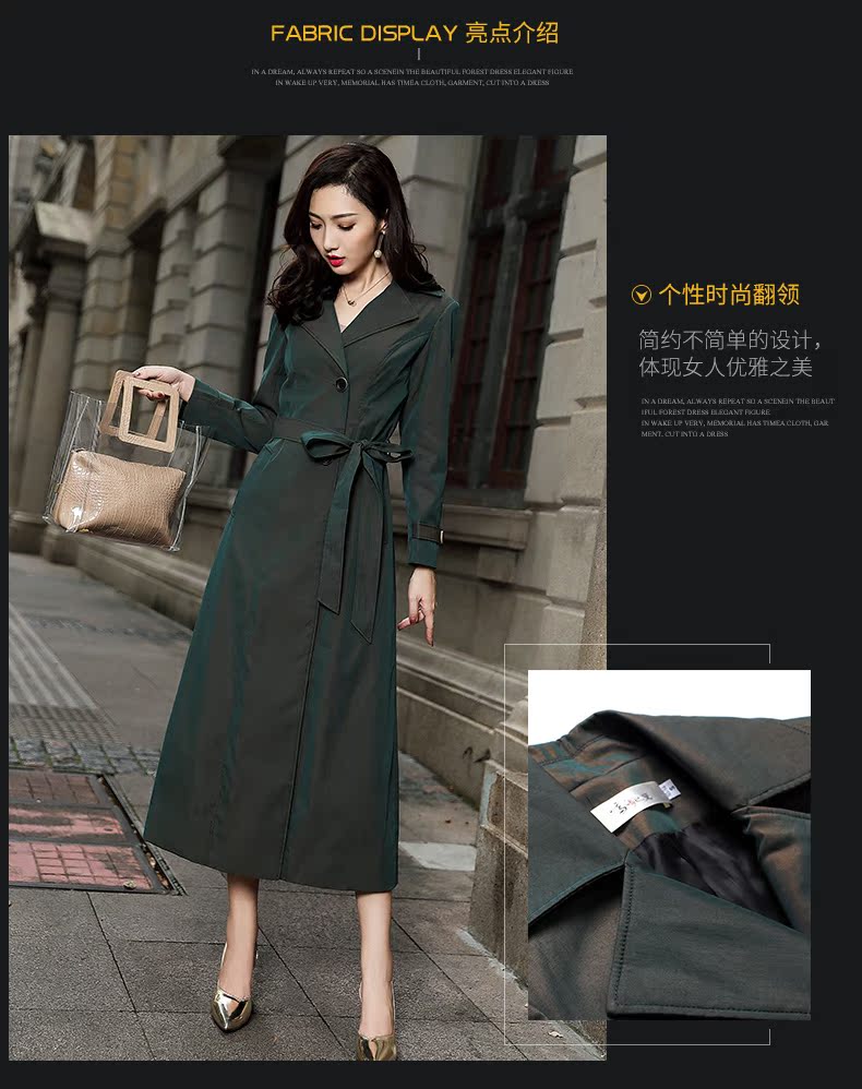 Trench pour femme en Polyester - Ref 3226015 Image 11